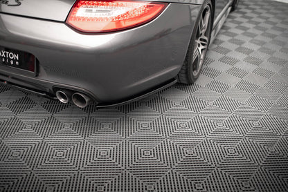Diffusor Flaps passend für Porsche 911 Carrera / Carrera GTS 997 FL schwarz Hochglanz