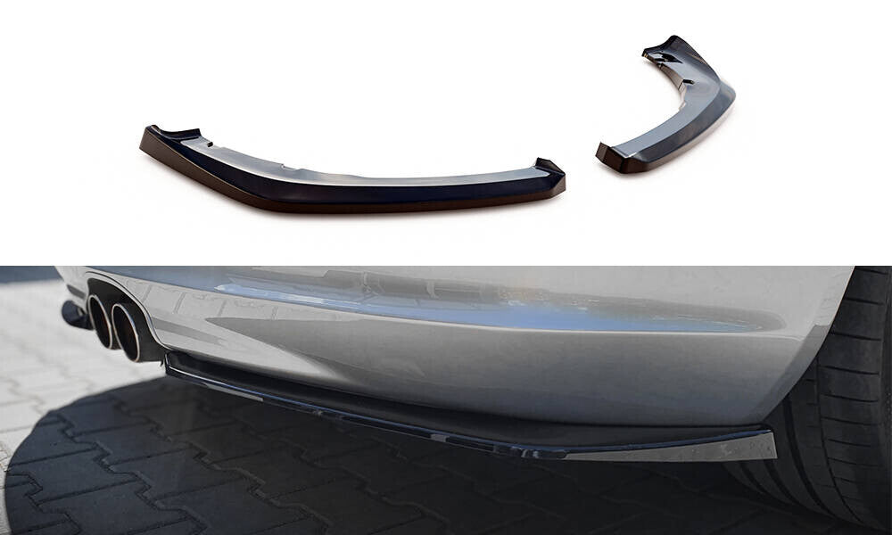 Diffusor Flaps passend für Porsche Boxster 987 schwarz Hochglanz