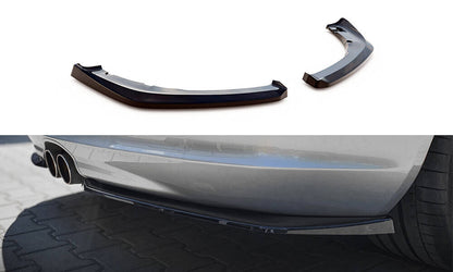 Diffusor Flaps passend für Porsche Boxster 987 schwarz Hochglanz