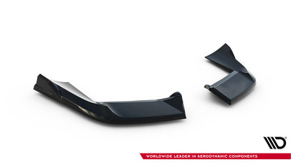 Diffusor Flaps passend für Porsche Cayenne Sport Design Mk3 schwarz Hochglanz