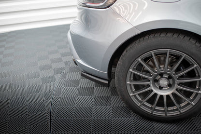 Diffusor Flaps passend für Porsche Macan Mk1 FL 2 schwarz Hochglanz