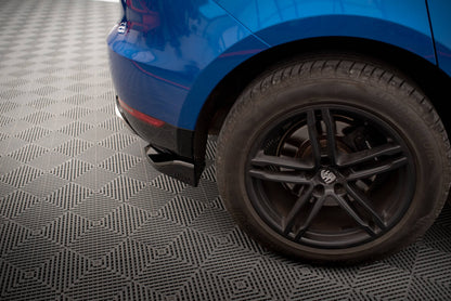 Diffusor Flaps passend für Porsche Macan Mk1 schwarz Hochglanz