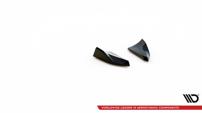 Diffusor Flaps passend für Porsche Macan Mk1 schwarz Hochglanz