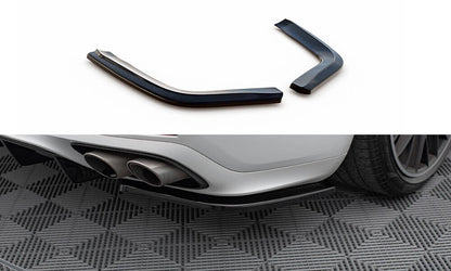 Diffusor Flaps passend für Porsche Panamera GTS 971 schwarz Hochglanz