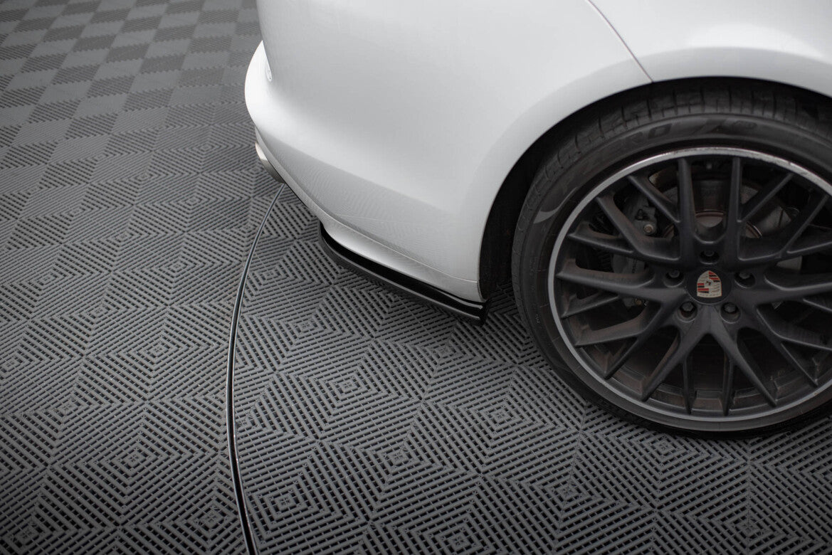 Diffusor Flaps passend für Porsche Panamera GTS 971 schwarz Hochglanz
