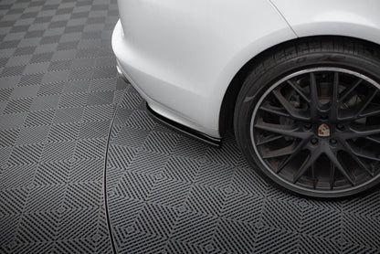 Diffusor Flaps passend für Porsche Panamera GTS 971 schwarz Hochglanz