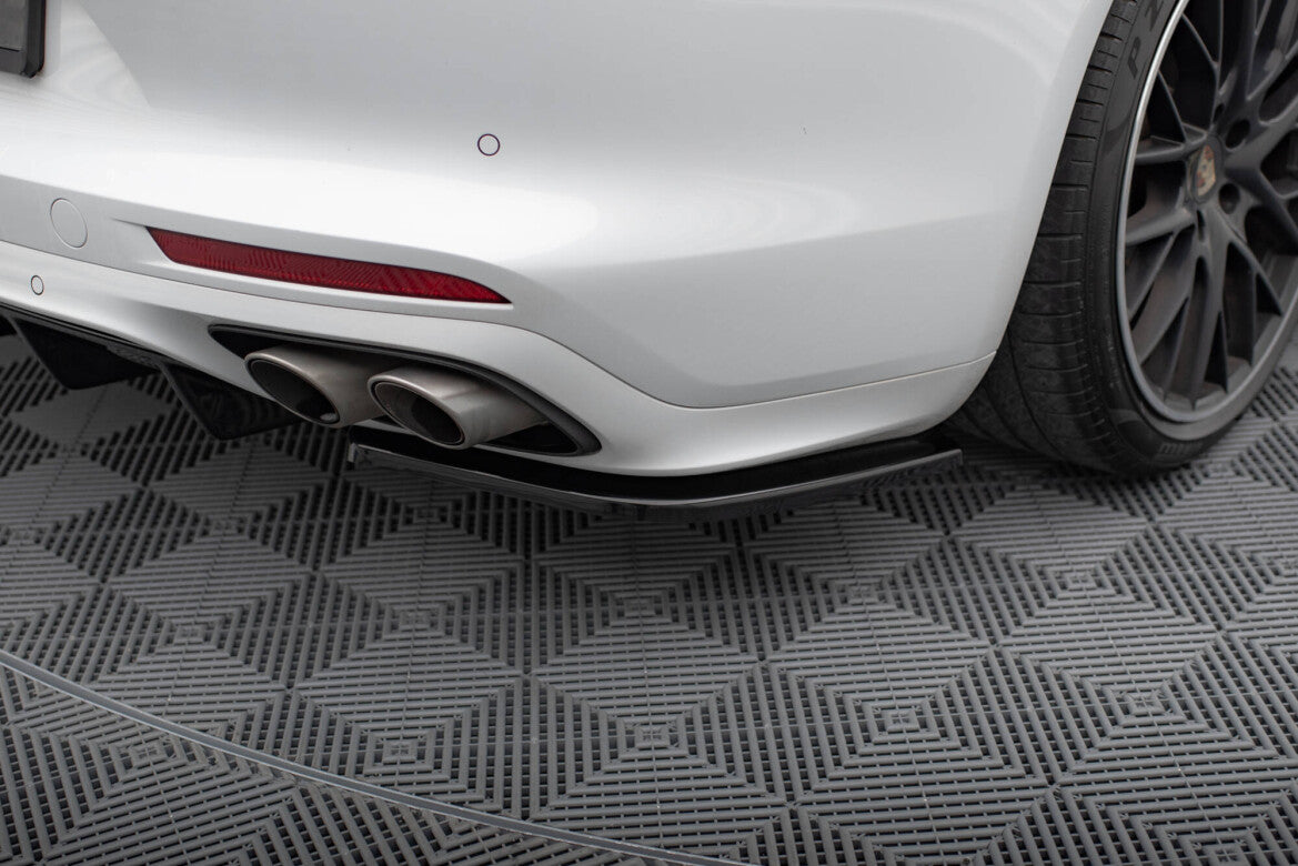 Diffusor Flaps passend für Porsche Panamera GTS 971 schwarz Hochglanz