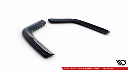 Diffusor Flaps passend für Porsche Panamera GTS 971 schwarz Hochglanz