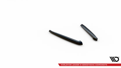 Diffusor Flaps passend für Porsche Panamera / Panamera Diesel 970 schwarz Hochglanz