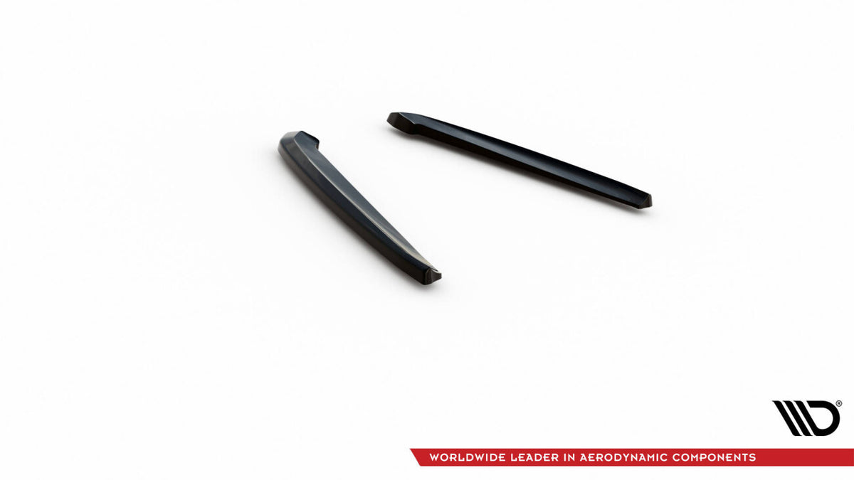 Diffusor Flaps passend für Porsche Panamera / Panamera Diesel 970 schwarz Hochglanz