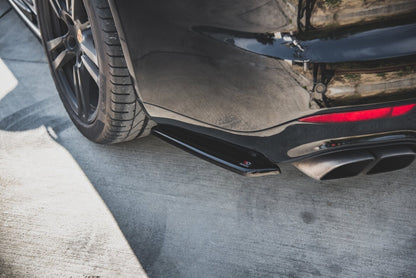 Diffusor Flaps passend für Porsche Panamera Turbo 970 FL Carbon Look