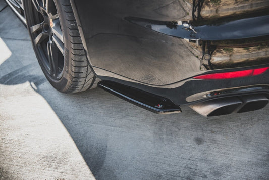 Diffusor Flaps passend für Porsche Panamera Turbo 970 FL Carbon Look