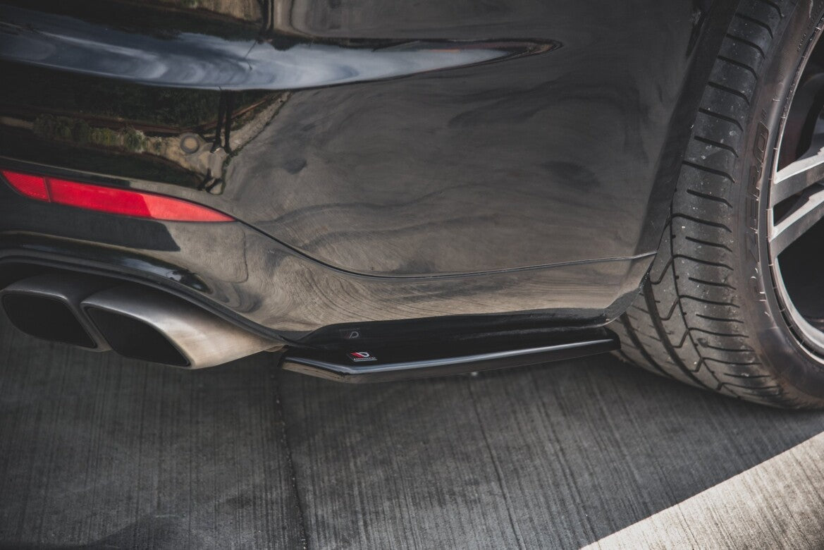 Diffusor Flaps passend für Porsche Panamera Turbo 970 FL Carbon Look