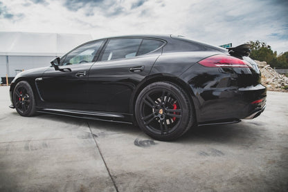 Diffusor Flaps passend für Porsche Panamera Turbo 970 FL Carbon Look