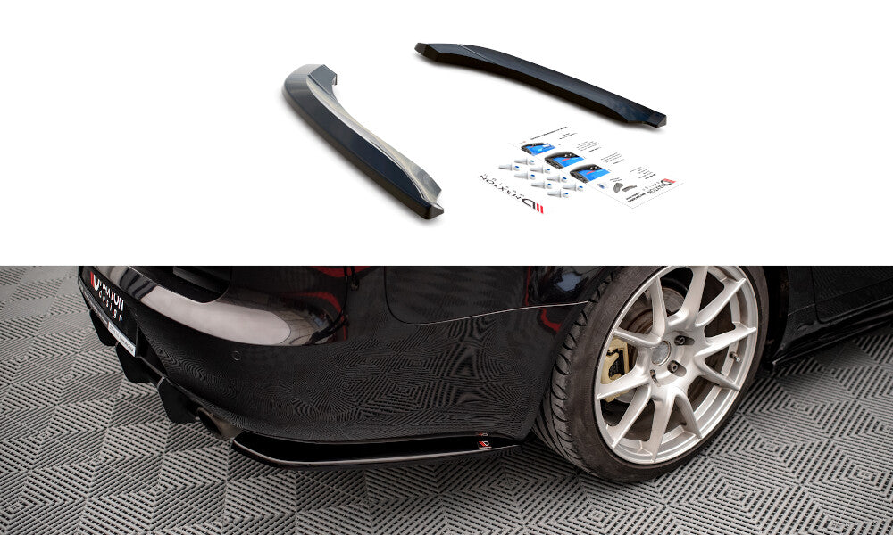 Diffusor Flaps passend für Seat Exeo schwarz Hochglanz