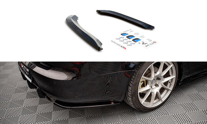 Diffusor Flaps passend für Seat Exeo schwarz Hochglanz