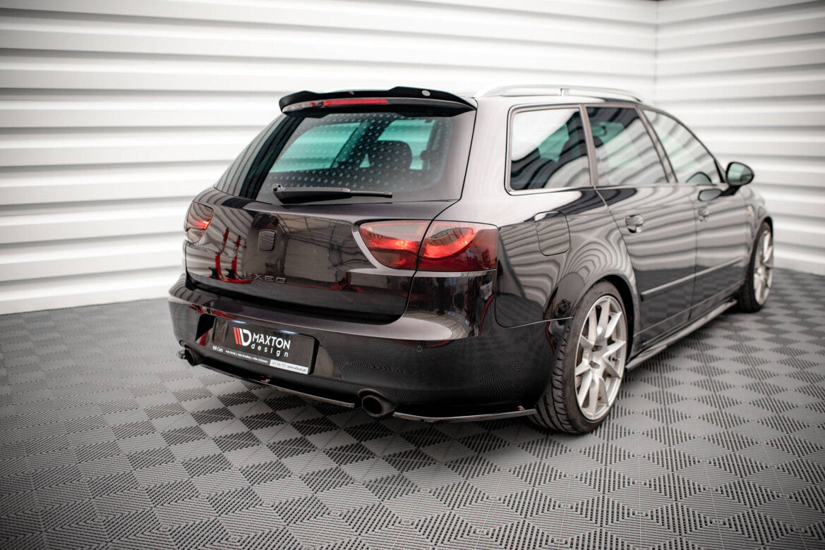 Diffusor Flaps passend für Seat Exeo schwarz Hochglanz
