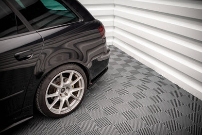 Diffusor Flaps passend für Seat Exeo schwarz Hochglanz
