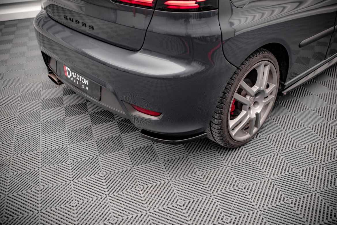 Diffusor Flaps passend für Seat Ibiza CUPRA Mk3 schwarz Hochglanz