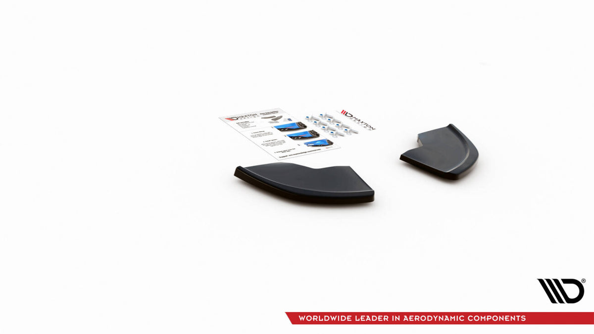 Diffusor Flaps passend für Seat Ibiza CUPRA Mk3 schwarz Hochglanz