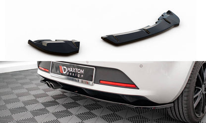 Diffusor Flaps passend für Seat Ibiza FR SC Mk4 FL schwarz Hochglanz