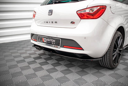 Diffusor Flaps passend für Seat Ibiza FR SC Mk4 FL schwarz Hochglanz