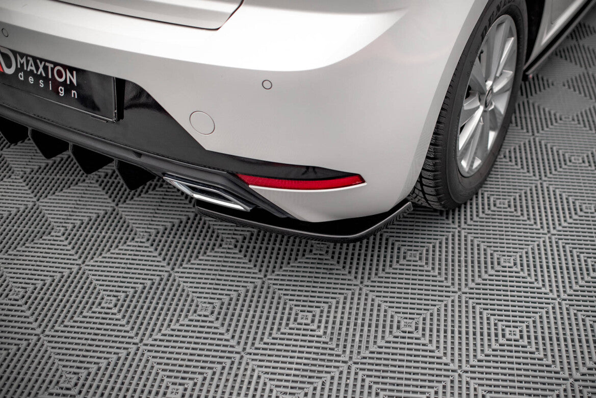 Diffusor Flaps passend für Seat Ibiza FR/ Standard Mk5 schwarz Hochglanz