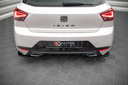 Diffusor Flaps passend für Seat Ibiza FR/ Standard Mk5 schwarz Hochglanz
