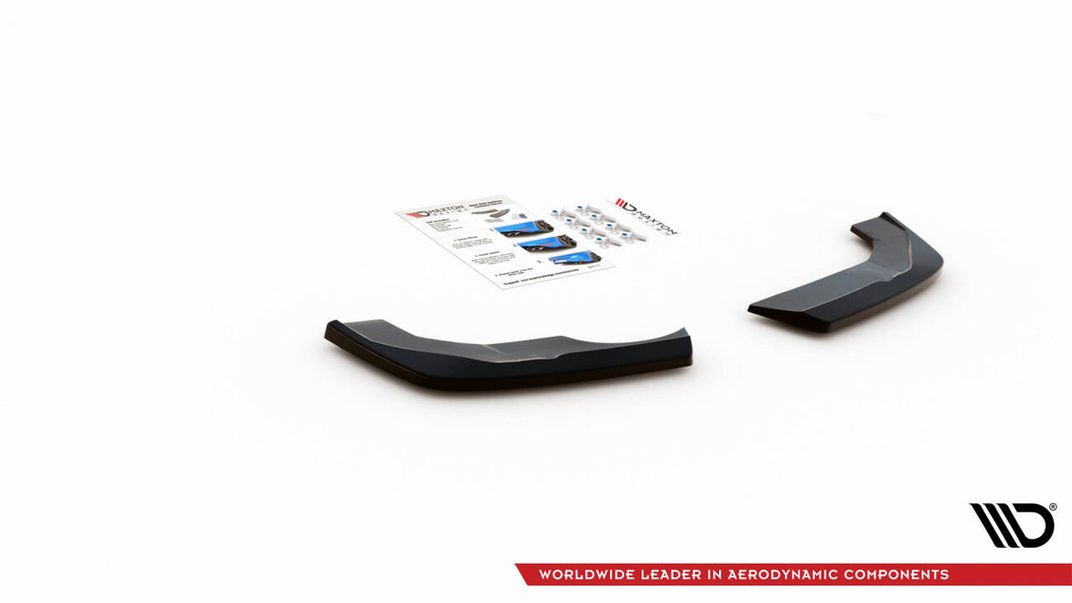 Diffusor Flaps passend für Seat Ibiza FR/ Standard Mk5 schwarz Hochglanz