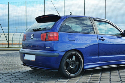 Diffusor Flaps passend für Seat Ibiza MK2 FL CUPRA schwarz Hochglanz