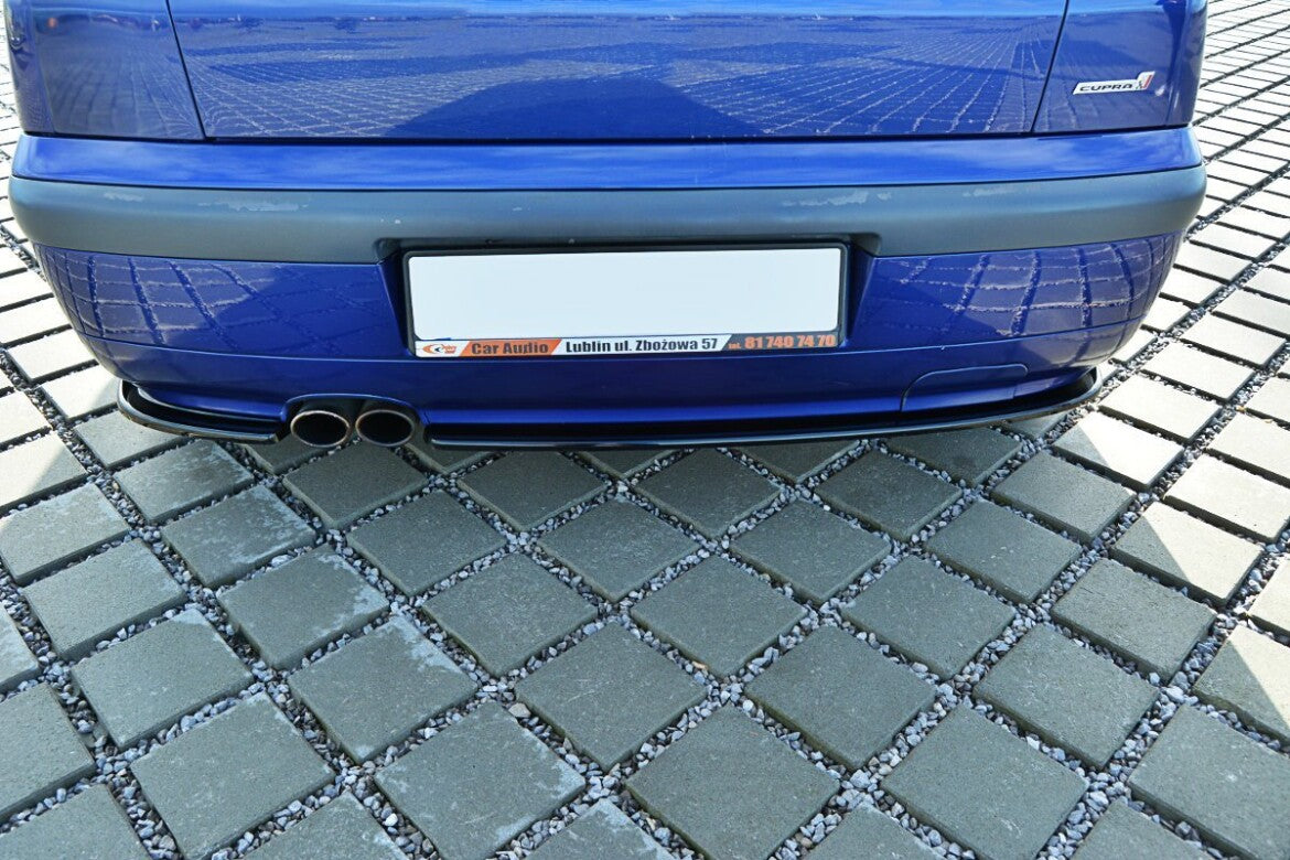 Diffusor Flaps passend für Seat Ibiza MK2 FL CUPRA schwarz Hochglanz
