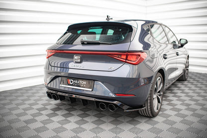 Diffusor Flaps passend für Seat Leon FR Hatchback Mk4 schwarz Hochglanz