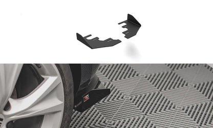 Diffusor Flaps passend für Seat Leon FR Hatchback Mk4 schwarz Hochglanz
