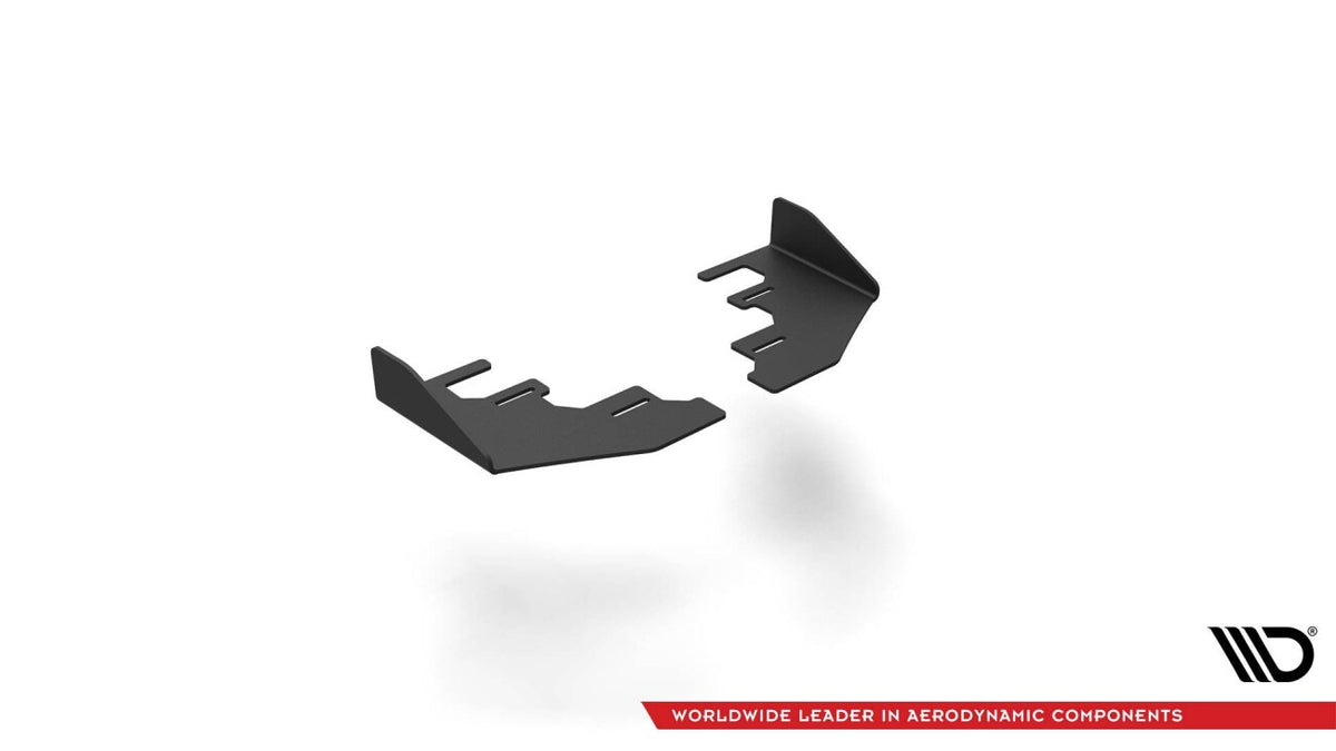 Diffusor Flaps passend für Seat Leon FR Hatchback Mk4 schwarz Hochglanz