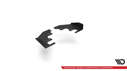 Diffusor Flaps passend für Seat Leon FR Hatchback Mk4 schwarz Hochglanz