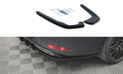 Diffusor Flaps passend für Seat Leon FR ST Mk4 schwarz Hochglanz