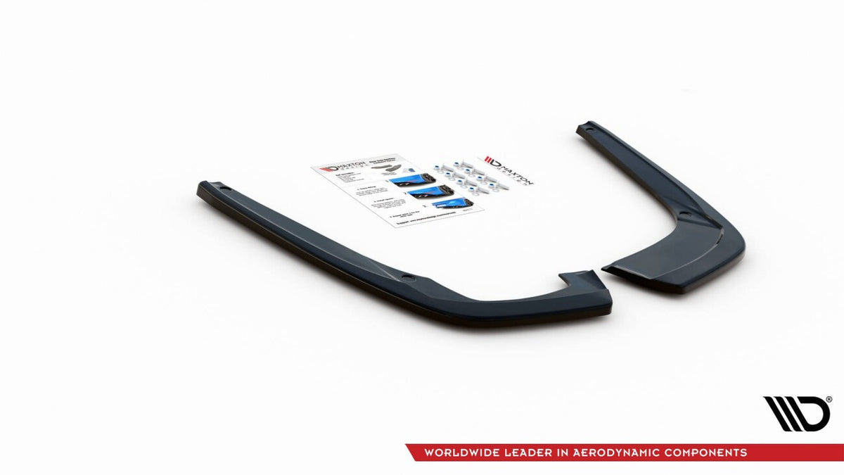 Diffusor Flaps passend für Seat Leon FR ST Mk4 schwarz Hochglanz