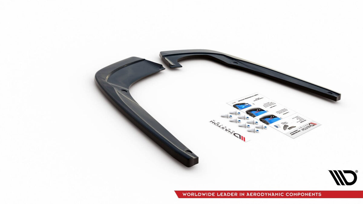 Diffusor Flaps passend für Seat Leon FR ST Mk4 schwarz Hochglanz