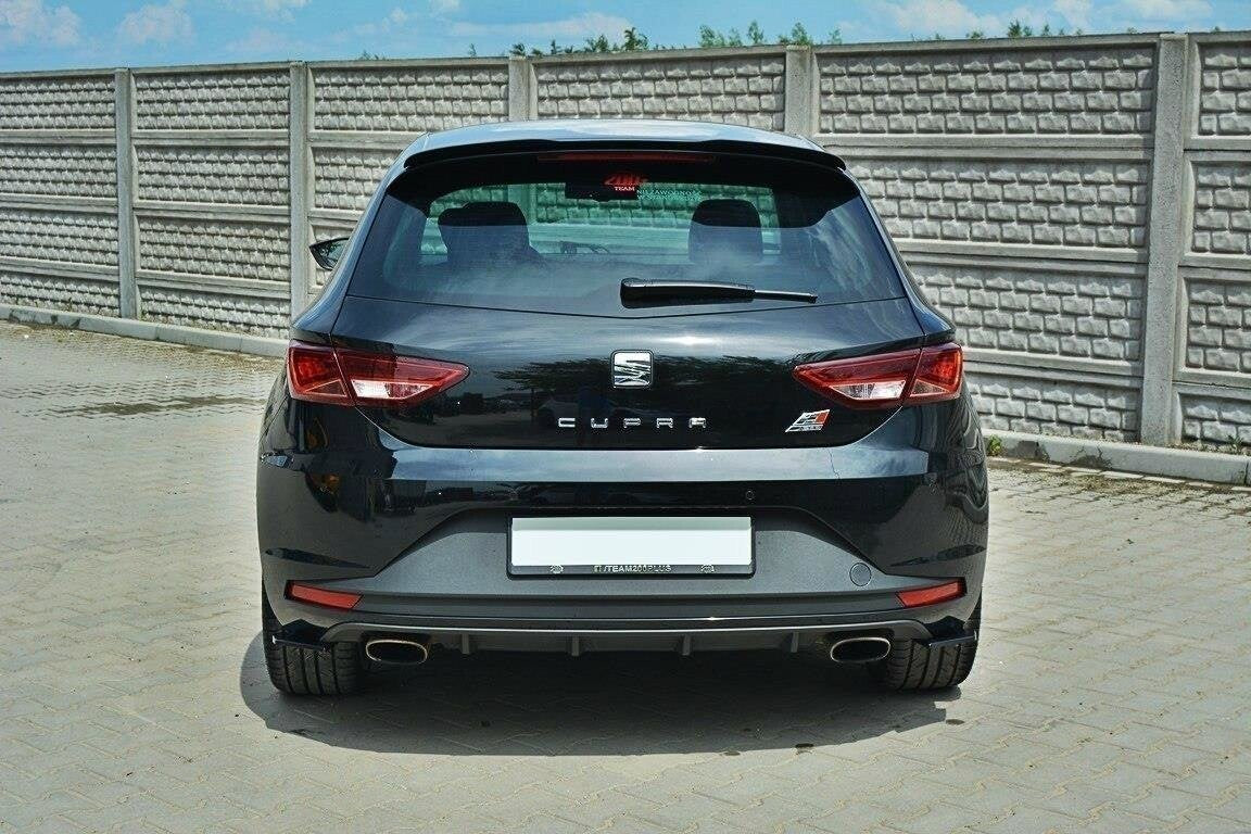 Diffusor Flaps passend für Seat Leon III CUPRA / FR schwarz Hochglanz