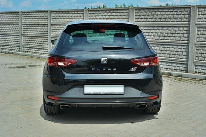 Diffusor Flaps passend für Seat Leon III CUPRA / FR schwarz Hochglanz