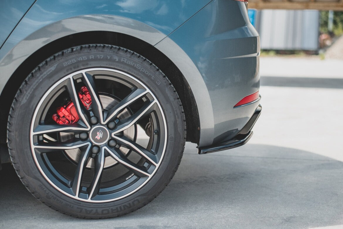 Diffusor Flaps passend für Seat Leon Mk3 FR FL schwarz Hochglanz