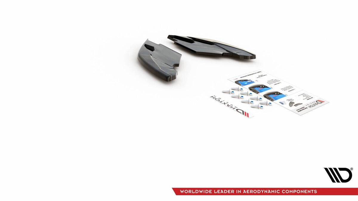 Diffusor Flaps passend für Seat Leon Mk3 FR FL schwarz Hochglanz