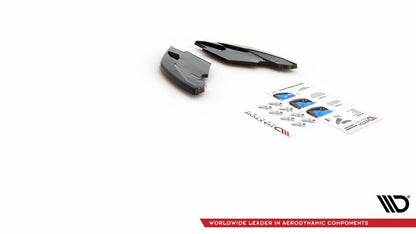 Diffusor Flaps passend für Seat Leon Mk3 FR FL schwarz Hochglanz