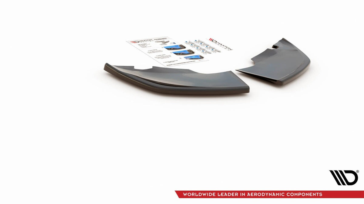 Diffusor Flaps passend für Skoda Kamiq Mk1 schwarz Hochglanz