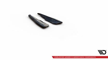 Diffusor Flaps passend für Skoda Kodiaq RS Mk1 / Mk1 FL schwarz Hochglanz