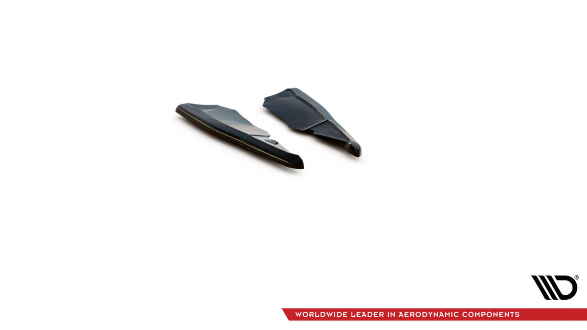 Diffusor Flaps passend für Skoda Kodiaq RS Mk1 / Mk1 FL schwarz Hochglanz