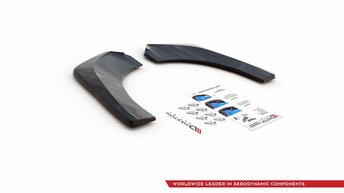 Diffusor Flaps passend für Skoda Kodiaq Sportline Mk1 / Mk1 FL schwarz Hochglanz
