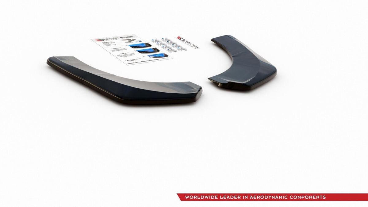 Diffusor Flaps passend für Skoda Kodiaq Sportline Mk1 / Mk1 FL schwarz Hochglanz