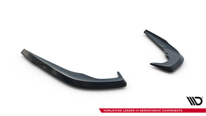 Diffusor Flaps passend für Skoda Octavia Liftback / Combi Mk4 FL schwarz Hochglanz