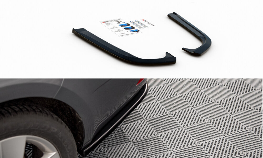 Diffusor Flaps passend für Skoda Octavia Mk3 FL schwarz Hochglanz